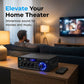 🔊 Digitaler Stereo-Verstärker mit Bluetooth & USB – 2-Kanal, kompakt & leistungsstark, ideal für Heimkino, Musik & Karaoke 🎵