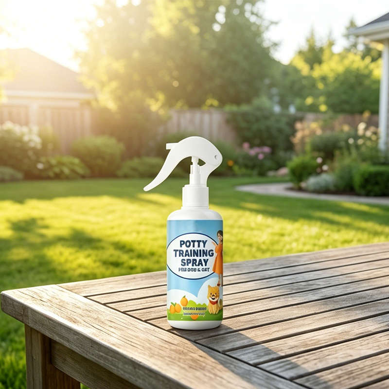 🐾🚽 Sanftes Stubenreinheits-Spray für Hunde & Katzen – 100 ml, mit natürlichen Pflanzen-Extrakten, jetzt −50%