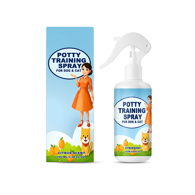 🐾🚽 Sanftes Stubenreinheits-Spray für Hunde & Katzen – 100 ml, mit natürlichen Pflanzen-Extrakten, jetzt −50%