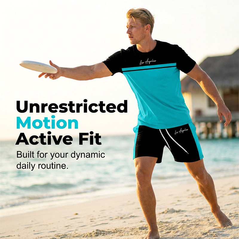 ✨JETZT 50 % RABATT! ✨🏃‍♂️ 2-teiliges Activewear-Set für Herren – atmungsaktiv, elastisch & vielseitig für Training, Laufen & Freizeit 💪