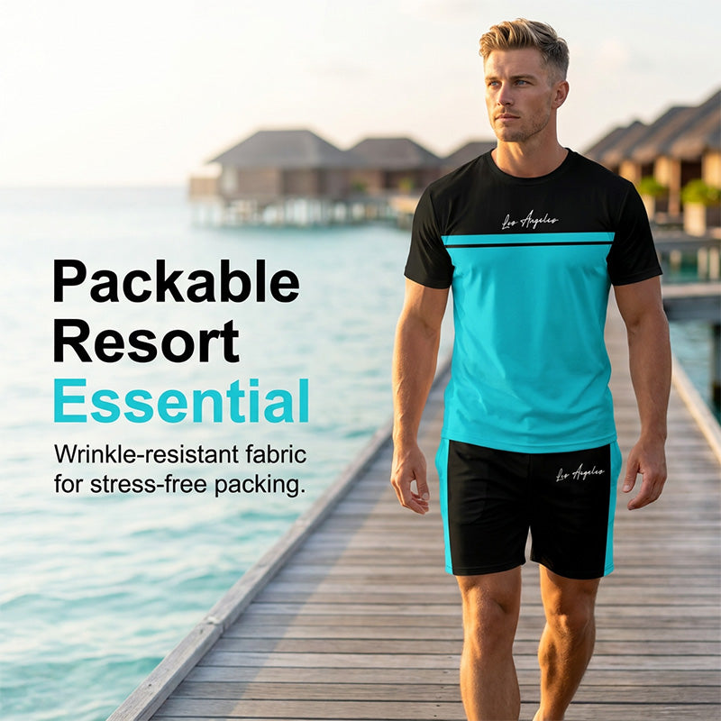 ✨JETZT 50 % RABATT! ✨🏃‍♂️ 2-teiliges Activewear-Set für Herren – atmungsaktiv, elastisch & vielseitig für Training, Laufen & Freizeit 💪