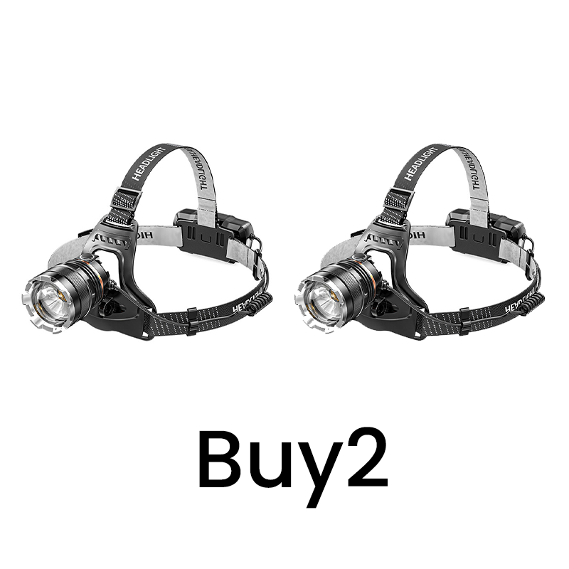 📢📢50 % Rabatt! Wiederaufladbare Stirnlampe mit Zoomfunktion und Bewegungssensor