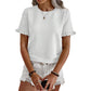 👚 50% RABATT! ✨ Elegantes Damen-Rüschenärmel-Sommeroberteil – Leichter Stoff & romantischer Look – Perfekt für warme Tage, Büro oder besondere Anlässe – feminin und vielseitig kombinierbar 🌸