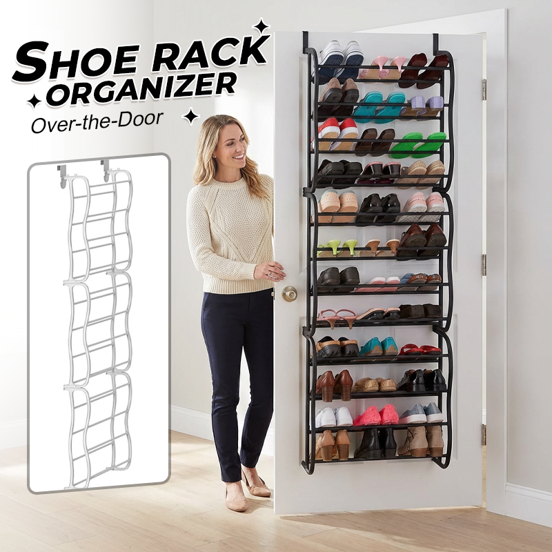 ⏰ Letzte Welle – Lager fast leer – 50% endet jederzeit🏠Multifunktionaler Türhänger Schuh Organizer, kompakter Schuhspeicher🥿👢