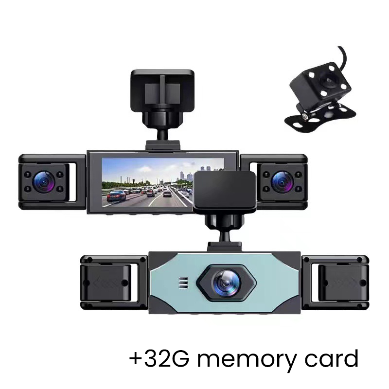 🔥Solange der Vorrat reicht 50 % Rabatt!🎉4-Kanal-Dashcam mit 360°-Schutz
