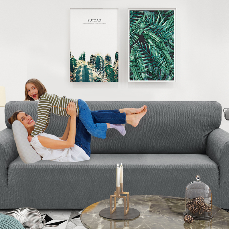 🛋️🛡️ Ultra-dehnbare Jacquard-Sofaschonbezüge – rutschfeste Gurte, dicker und eleganter Stoff, schützen und verleihen Sie Ihrem Sofa einen neuen Look, ohne dass es sich bewegt 🏠✨