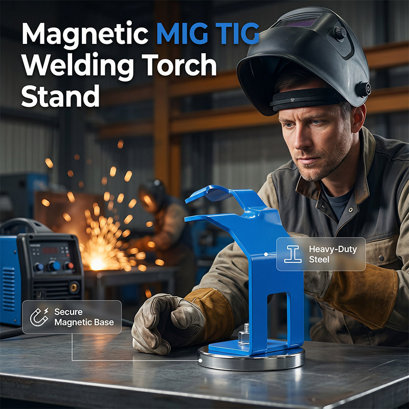 🧲🔧 Magnetischer Schweißbrennerhalter für TIG/MIG – starke Haftung, pulverbeschichtet, jetzt −50%