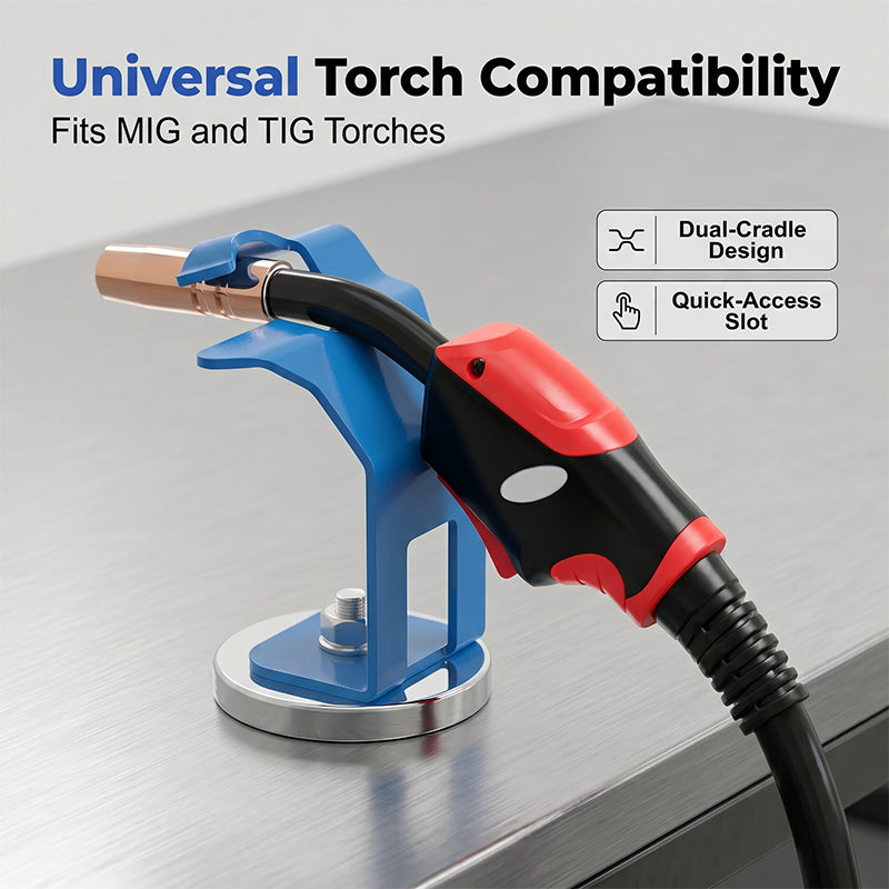 🧲🔧 Magnetischer Schweißbrennerhalter für TIG/MIG – starke Haftung, pulverbeschichtet, jetzt −50%