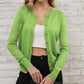 👚 50% RABATT! 💚 Figurbetonter Strickpullover – Kurz geschnitten, weich & vielseitig – Perfekt für einen stilvollen Auftritt – kombiniert mit Hochbundhosen oder Röcken ✨🌿
