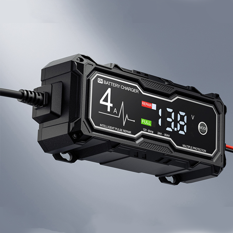 🔋⚡ Intelligentes Batterieladegerät & Erhalter – 12V, 4A, für Blei-Säure-Batterien, jetzt −50%