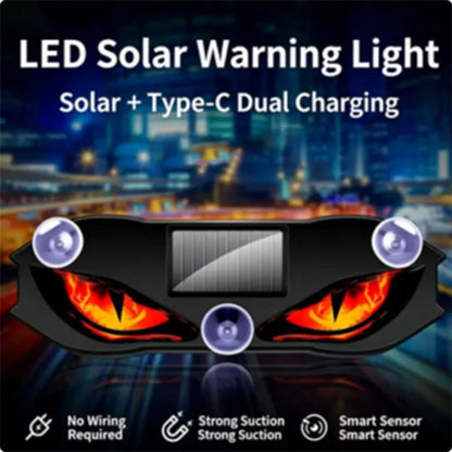 🚗🔆 Solarbetriebene LED-Warnleuchte fürs Auto – 50% RABATT! Solarbetrieben, wetterfest, automatische Aktivierung bei Dunkelheit – für mehr Sicherheit am Straßenrand. 🔥🛡️