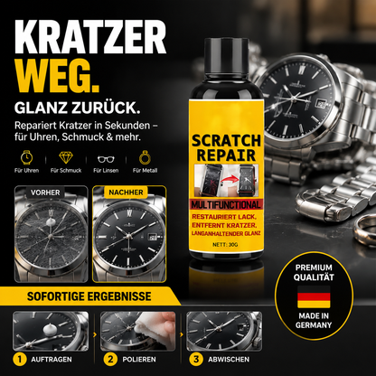 🚗 –50 % HEUTE! Multifunktionale Kratzer-Politur – entfernt Kratzer, Oxidation & Lackschäden – für Autolack, Metall, Glas & Uhren geeignet – einfach anzuwenden & schnell wirksam