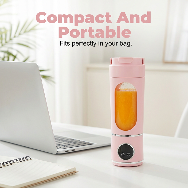 🥤 Tragbarer Smoothie-Maker 🍓 USB-Wiederaufladbar, Kabellos & Ideal für Smoothies, Shakes und Säfte