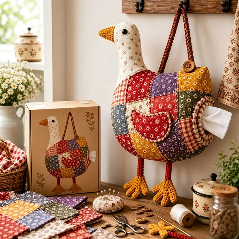 ⌛ ZEITLIMITIERTES ANGEBOT 🧵 DIY-Nähset für Tier-Taschentuchhalter 🐾