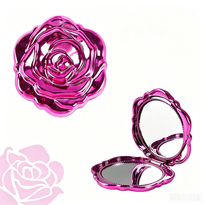 🎉 1+1 GRATIS! 🌸 Roségold Schminkspiegel