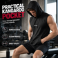 🏋️ Herren Ärmelloses Sportkapuzenshirt | Atmungsaktiv, Muskelschnitt & Ideal für Gym, Laufen & Outdoor-Training
