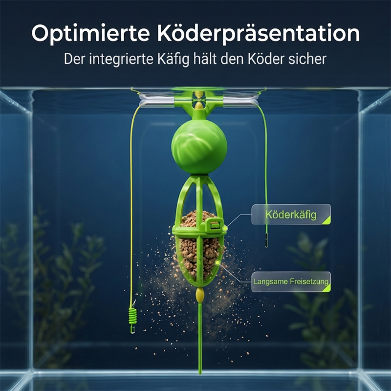 🎣✨ 50% RABATT! Verhedderungsfreies Bottom-Up-Futterkorb-Angelsystem – Fertig-Montage mit Method-Feeder & Anti-Tangle-Rig – Perfekt für Karpfen, Brasse & Friedfisch am Grund ✨