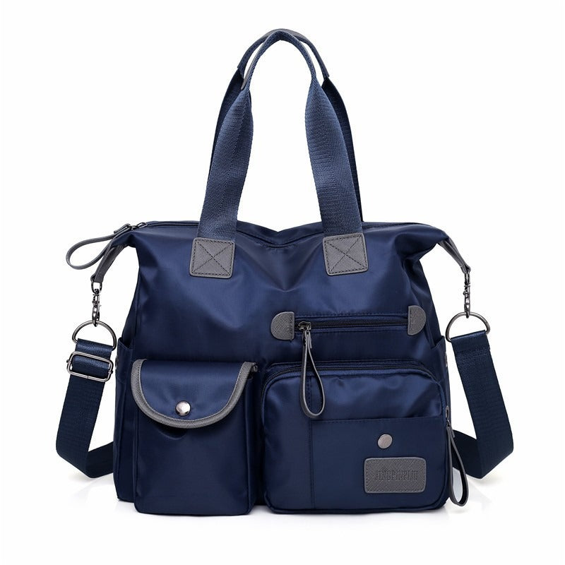 👜 LETZTER TAG 50% RABATT! Premium Alltags- & Reisetasche aus leichtem wasserabweisendem Oxford-Stoff, 3 Tragevarianten & viele Fächer