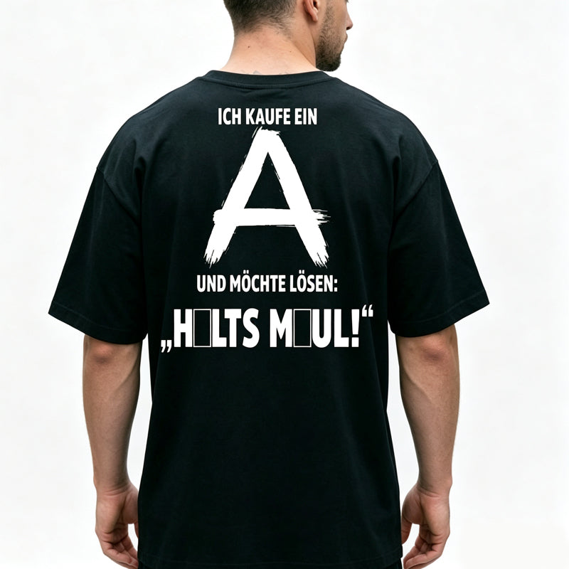 👕 Herren-Kurzarm-T-Shirt mit Rückenaufdruck – Weich, atmungsaktiv & stylisch – Perfekt für Alltag, Freizeit & Sommer 🔥