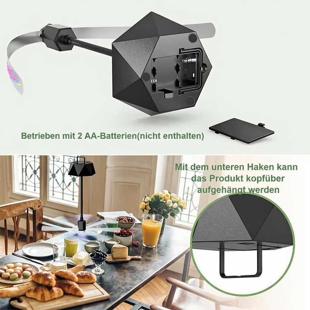 🔥Solange der Vorrat reicht 50 % Rabatt!🌀Tischventilator gegen Fliegen🔇
