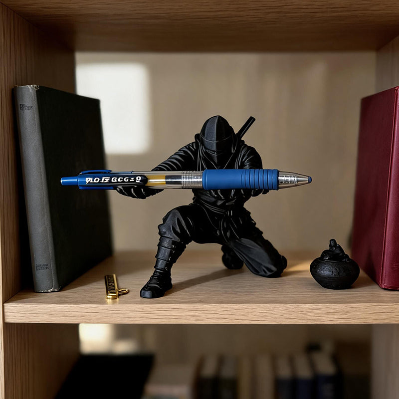 ⚔️ KAUFE 1, ERHALTE 1 GRATIS! 🖊️ 3D-gedruckter Samurai-Stifthalter – Stilvoll, stabil & praktisch – Perfekter Schreibtisch-Organizer für Büro & Zuhause 🏯
