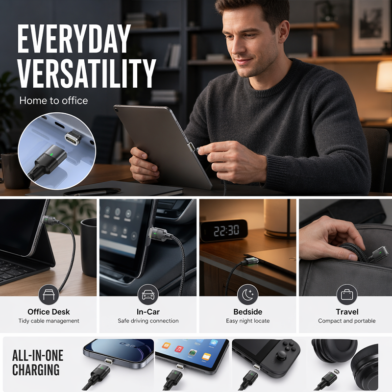 ⏳Zeitlich begrenzt: 50 % Rabatt⏰Magnetisches USB-Datenkabel mit Schnellladefunktion