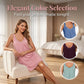 👗🌙 50% RABATT! Damen Spitzen-V-Ausschnitt Nachthemd – Lockeres Modal Unterkleid – Bequem, atmungsaktiv & perfekt für erholsamen Schlaf ✨