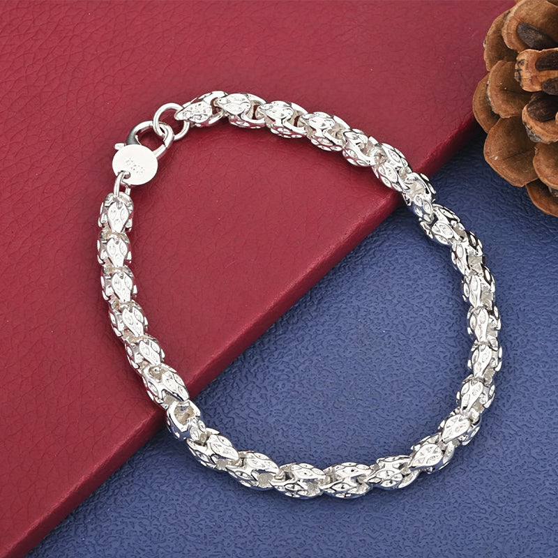 ⏰Trendiges Armband und Halskette mit Drachen-Schuppen-Kette