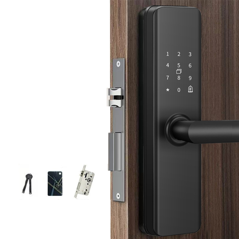 🔑 50% RABATT! 🚪 Intelligentes Türschloss mit Fingerabdruck & Code – Einfache Montage, bohrfrei & sicher – Ideal für Mietwohnungen, Hotels & Apartments 🔐