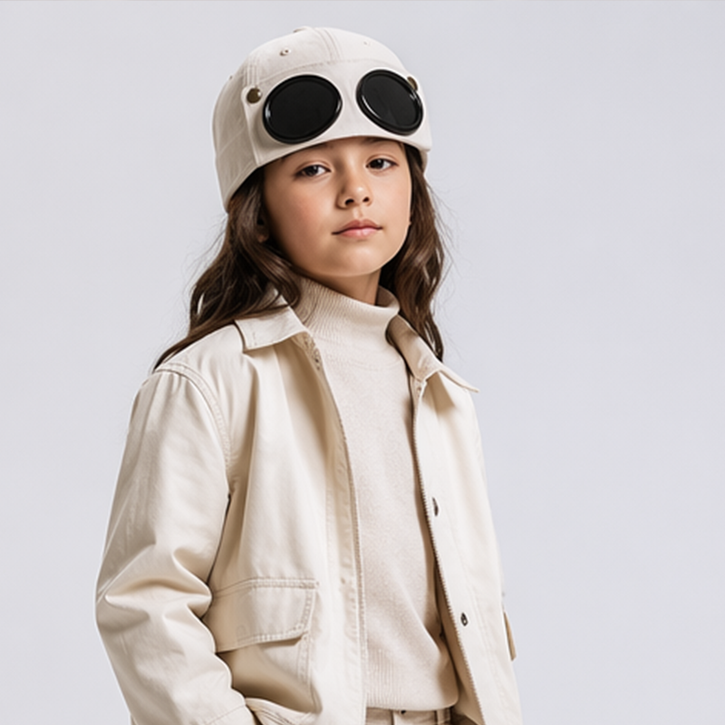 🎉 2026 Sale — Over 14,000 Sold! 💞 SunShield Pilotenmütze mit Schutzbrille