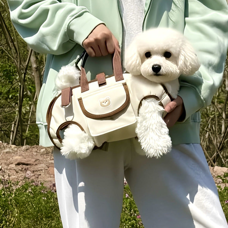 🐶 NUR FÜR KURZE ZEIT 50 % RABATT! 🐾 Tragbarer, atmungsaktiver Haustier-Tragetuchrucksack – mit Stützung für den Rücken und vielseitigem Komfort 🐕