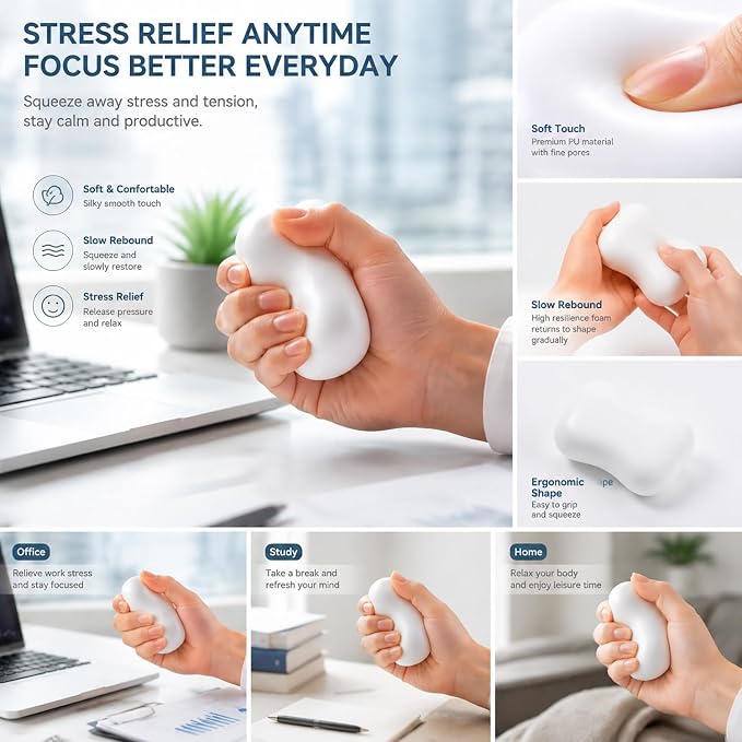 🧸 50% RABATT! 🔮 Squishy Ball mit Perlen – Sensorisch, entspannend & konzentrationsfördernd – Perfekt für Stressabbau & Fidgeting im Alltag 🌿