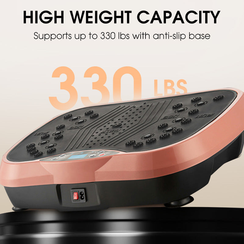 🔥 Vibrationsplatte mit 120 Stufen – Bringen Sie Schwung in Ihr Fitnesstraining 💪