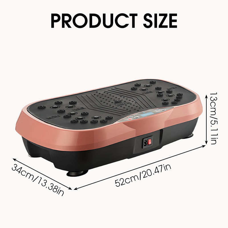 🔥 Vibrationsplatte mit 120 Stufen – Bringen Sie Schwung in Ihr Fitnesstraining 💪
