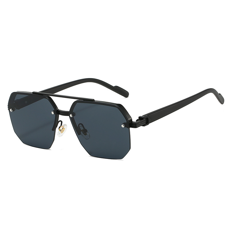 📢📢50 % RABATT !! ⏰Stylische Herren-Sonnenbrille mit geometrischem Polygon-Design