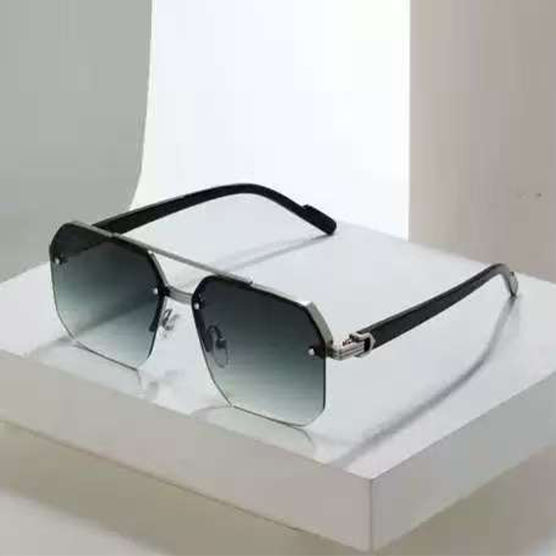 📢📢50 % RABATT !! ⏰Stylische Herren-Sonnenbrille mit geometrischem Polygon-Design