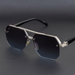 📢📢50 % RABATT !! ⏰Stylische Herren-Sonnenbrille mit geometrischem Polygon-Design