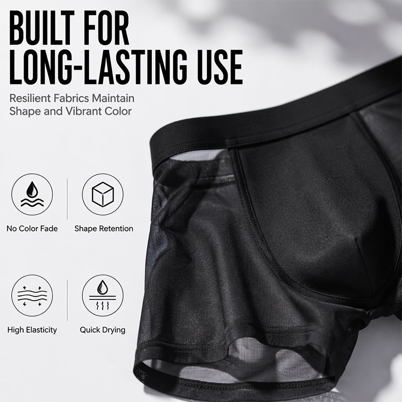 🔥 Heute -50 %! 🩲 Herren-Boxershorts mit Kühleffekt