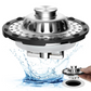 🚰 50% RABATT! 🧺 Edelstahl-Küchenspülen-Sieb – Rostfrei, geeignet für Küche & Bad – Fängt Schmutz zuverlässig auf