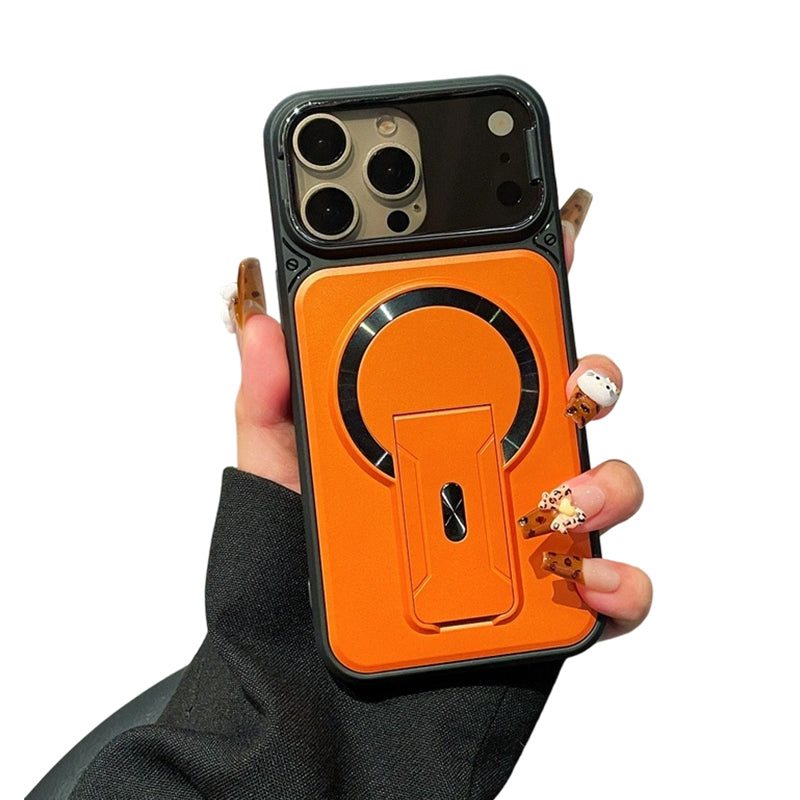 ⏳Zeitlich begrenztes Sonderangebot⏰Eine Hülle, drei Upgrades – Magnetverschluss, aufklappbare Objektivabdeckung und platzsparender Ständer. Passend für iPhone 13–17.