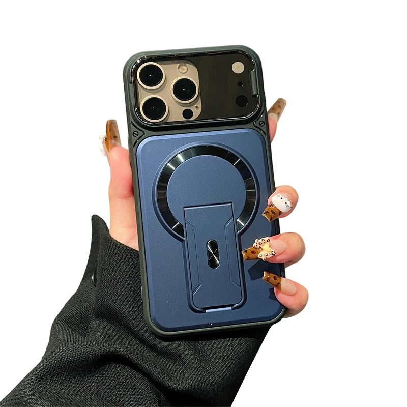 ⏳Zeitlich begrenztes Sonderangebot⏰Eine Hülle, drei Upgrades – Magnetverschluss, aufklappbare Objektivabdeckung und platzsparender Ständer. Passend für iPhone 13–17.
