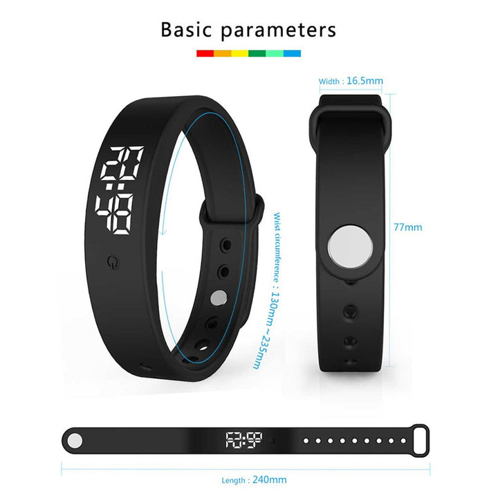 ⌚ 50% RABATT! 🏋️ SmartSense Smartband – Fitness-Tracking, Herzfrequenz & Schrittzähler – Ideal für Aktivität & Gesundheit im Alltag 💪