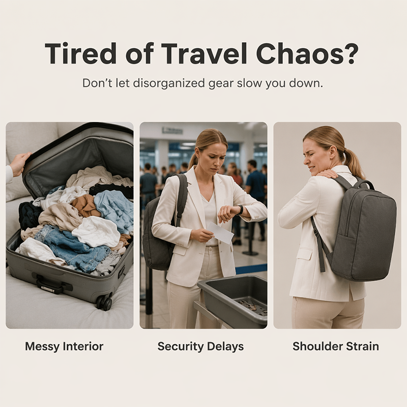🔥 Heute -50 %! 🎒 Großer Business-Rucksack mit USB-Anschluss
