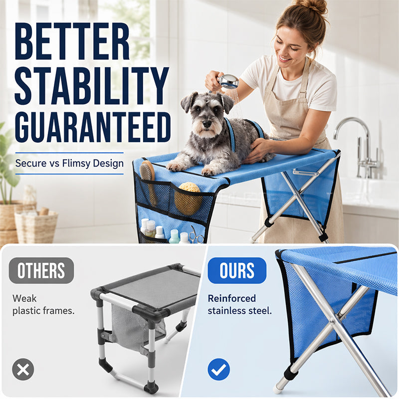 ⏳Nur für kurze Zeit: 50 % Rabatt⏰2-in-1-Klappbett für die Tierpflege🐱🐶🛋️