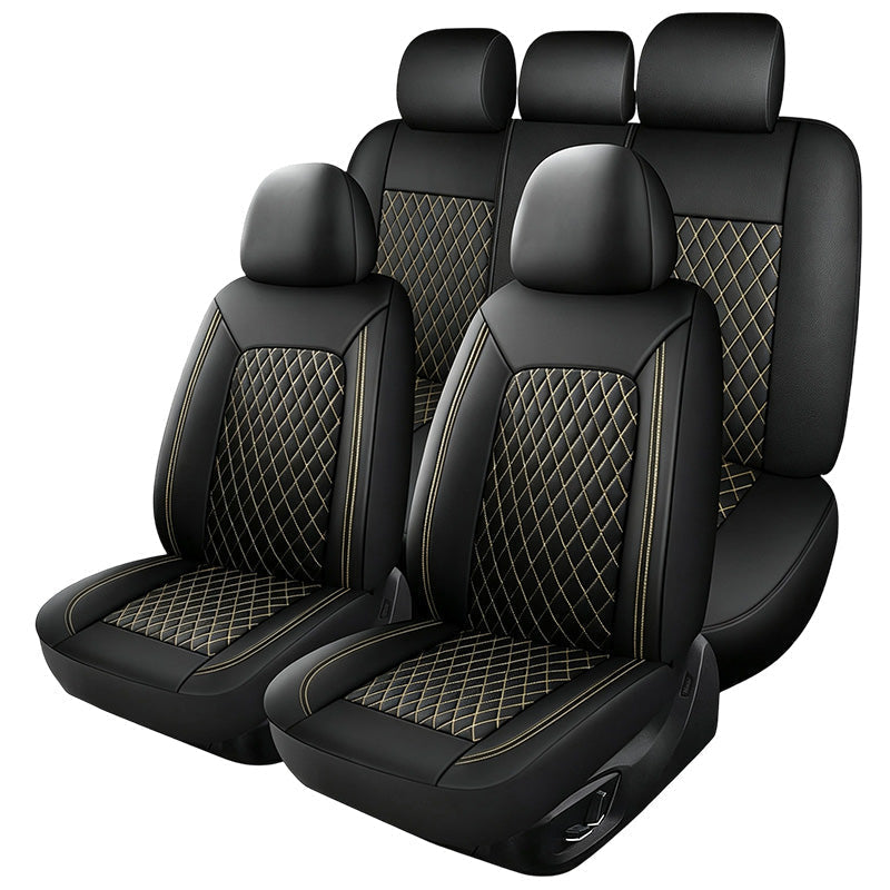 🚗 50% RABATT! 🛋️ Universelles Autositzbezug-Set aus PU-Leder – Atmungsaktiv, pflegeleicht & passgenau – Perfekter Schutz & Komfort für alle Fahrzeuge ✨