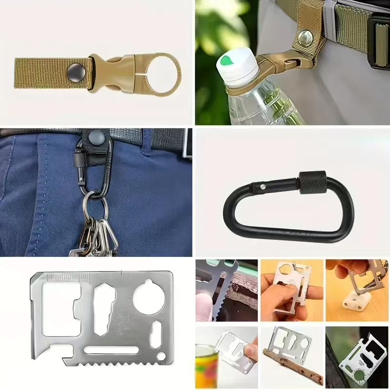 ⛺ ZEITLICH BEGRENZT 50% RABATT! 🗺️ Notfall Überlebensset – Komplette Ausrüstung für Camping, Outdoor & Krisenfälle