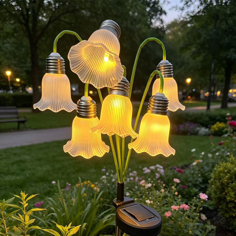 💐 50% RABATT! ☀️ Solar-Blumenlichter für den Garten – Wasserdicht, warmes Licht & einfache Montage – Perfekte Dekoration für Beete, Wege & Terrasse 🌿