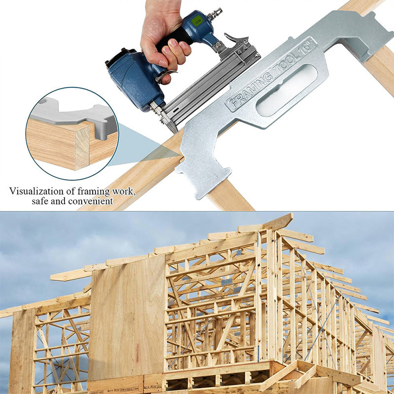 🔧 50% RABATT! 📏 Rahmenlehre aus Aluminiumlegierung – Robust, präzise & einfach zu handhaben – Ideal für Stud-Layout, Trockenbau & Montagearbeiten 🛠️