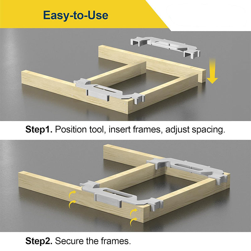 🔧 50% RABATT! 📏 Rahmenlehre aus Aluminiumlegierung – Robust, präzise & einfach zu handhaben – Ideal für Stud-Layout, Trockenbau & Montagearbeiten 🛠️