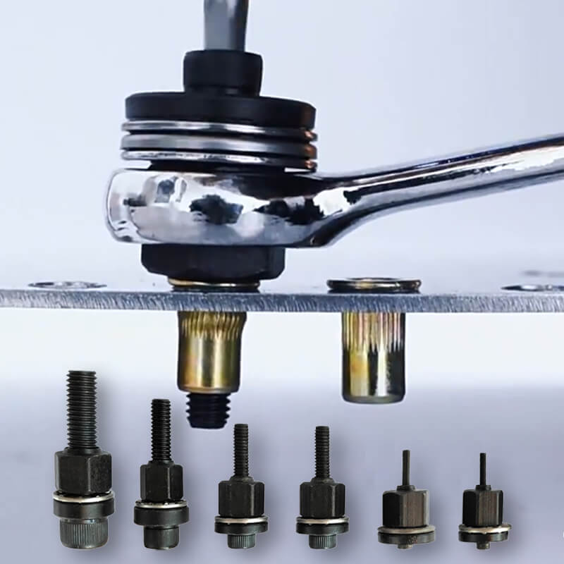 ✨50% Rabatt✨🔩 Nietgerätekopf & Gewindeeinsatz-Schutzkappe – Robust, passgenau & langlebig – Ideal für Blindniet- & Gewindeeinsatz-Werkzeuge ✨